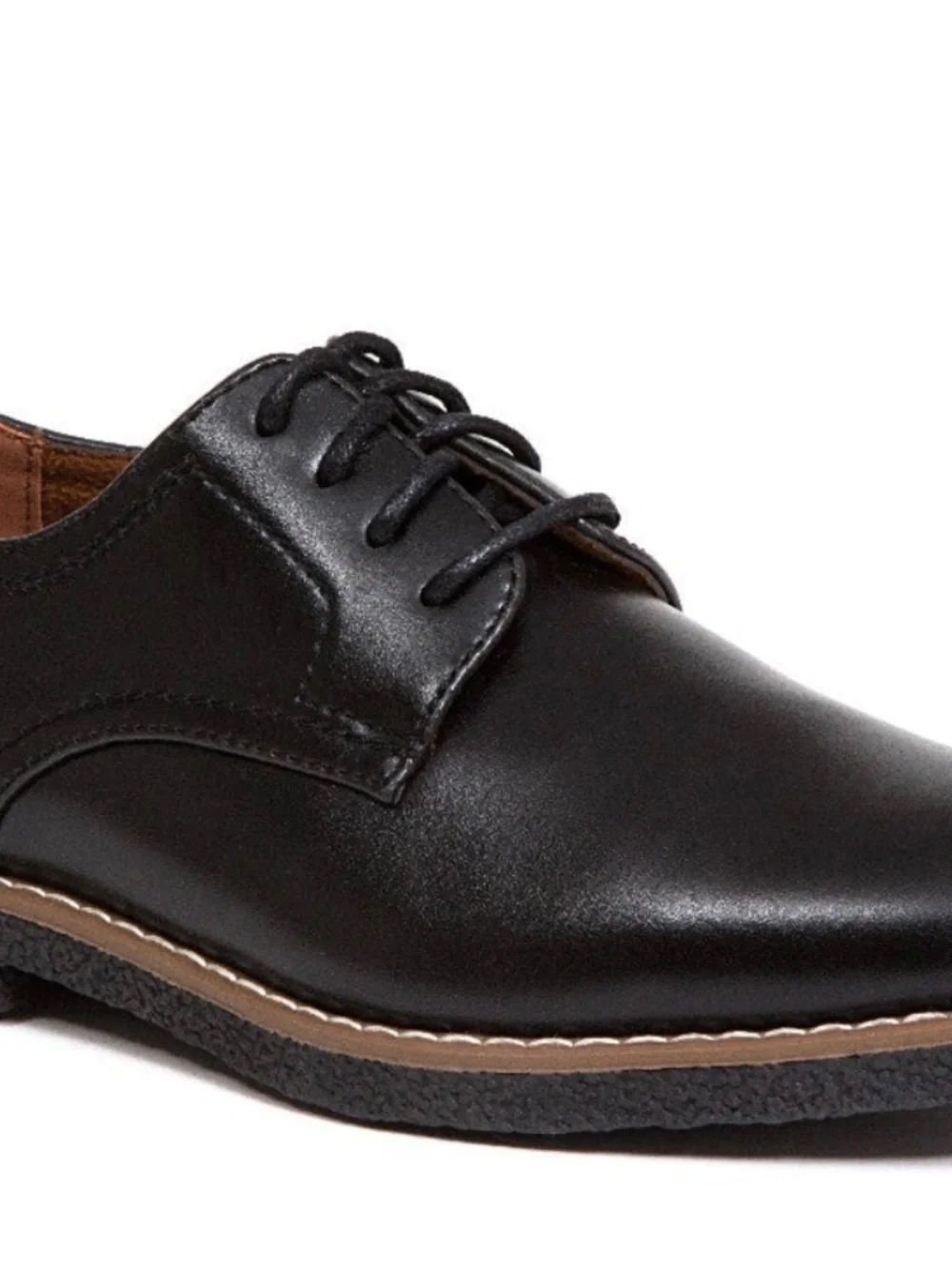 Deer Stags Zander Lace Up Oxford Black Sz 1M